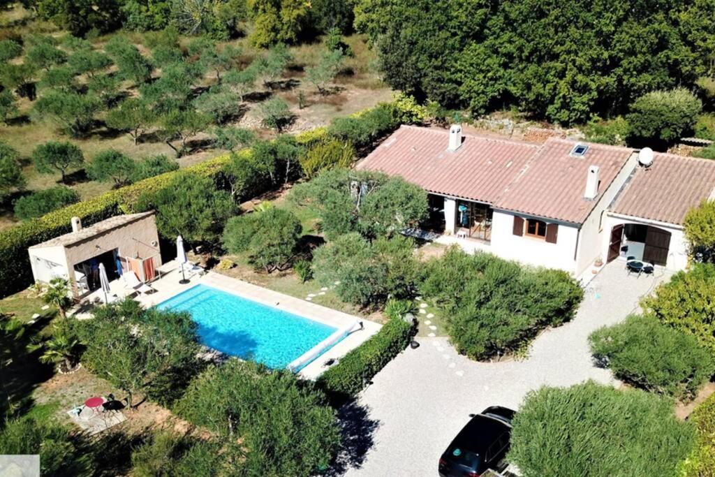 Villa Du Verdon Var Provence Avec Piscine Et Jardin - Private Regusse Exterior photo